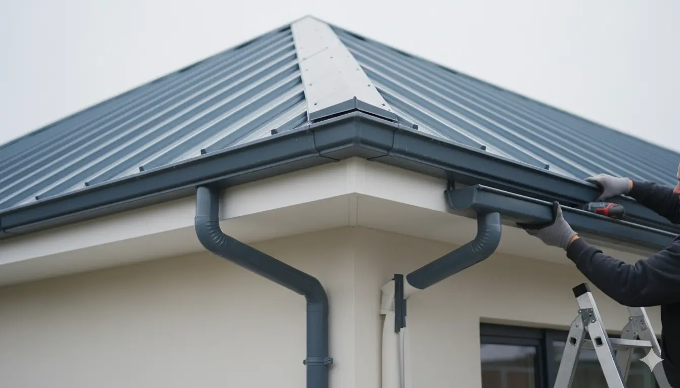 Premium gutters protect against flooding